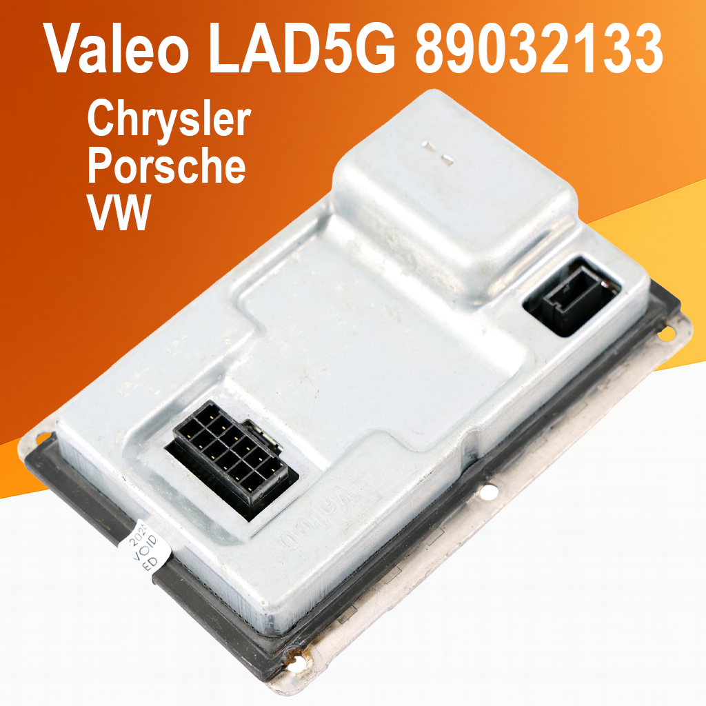 Valeo LAD5G 89032133 OEM HID Headlight Ballast — Porsche, VW, Chrysler, Jaguar Replacement